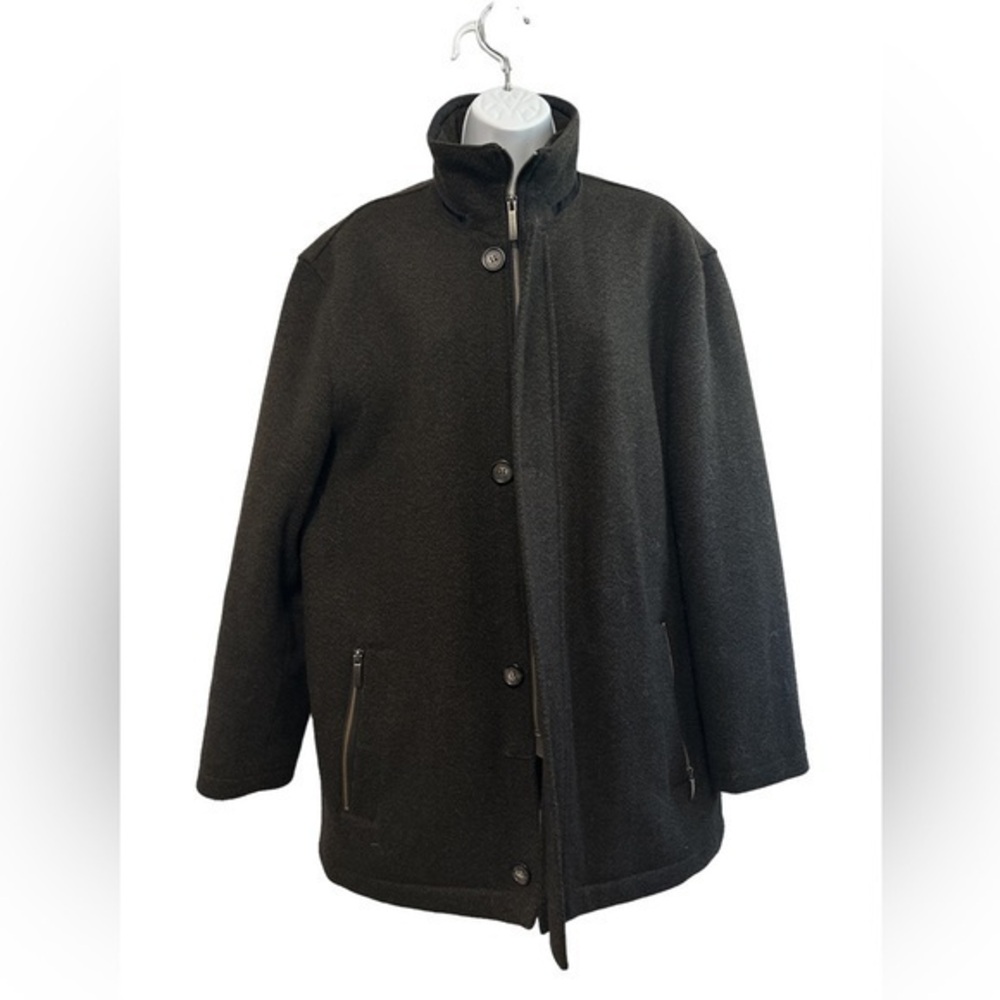JoS A Bank Car Coat, Wool Blend, Men’s size small